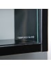 ebuy24 Vitrinenschrank Comit Schwarz 80 x 10 cm