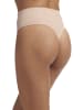 Wolford Tanga High Waist Thong in clay