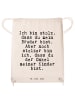 Mr. & Mrs. Panda Turnbeutel Ich bin stolz, dass... mit Spruch in Creme