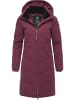 ragwear Wintermantel Rebelka in Wine25