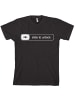 Hybris T-Shirt in Schwarz