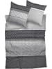 Casatex Satin Bettwäsche in grau-anthrazit