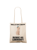 Mr. & Mrs. Panda Shopping Tasche Matrose Leidenschaft mit Spruch in Creme