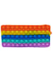 COFI 1453 Rainbow Bunt Federmäppchen Ideales Etui für den Schulalltag in Mehrfarbig