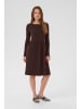CULTURE Kleid CUluci Feminine in Coffee Bean