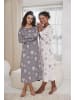 VIVANCE DREAMS Nachthemd in rosa/grau