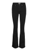 Vero Moda Jeans VMFLASH MR FLARED  LI140 GA flared in Schwarz