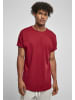 Urban Classics Long Tee in brickred