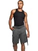 Normani Outdoor Sports Sommer-Shorts „Atacama“ mit Gürtel „Wadi“ in Anthrazit