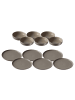 Ritzenhoff & Breker 12er Set Teller und Schalenset Jasper in – in taupe