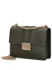 Seidenfelt Roros - Schultertasche 21 cm (soft cream) in olive