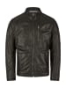 HECHTER PARIS Lederjacke in black