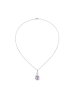 Rafaela Donata Kette mit Anhänger Sterling Silber Amethyst rosa in silber