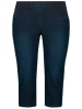 Ulla Popken Caprijeans in dark blue denim