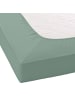 Janine Janine Spannbetttuch Elastic Jersey 5002 in salbeigrün