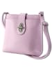 Toscanto Leder Umhängetasche Toscanto Tasche lila ca. 22cm