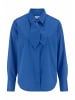 Hessnatur Hessnatur Bluse Relaxed aus reiner Bio-Baumwolle in kobalt