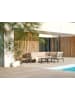 Beliani Lounge Set RIMA III in Grau/Beige - (W) 240 x (H) 85 x (L) 190 cm linksseitig