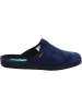 Fischer Markenschuh Pantoffel in blau