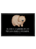 Mr. & Mrs. Panda Matte Wombat mit Spruch in Schwarz