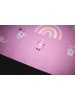 Tinyloaders Platzdeckchen, Platzmatte, Tischset, Unterlage, 43 cm x 34 cm, RAINBOW-BIRTHDAY