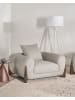 Beliani Sessel VINLIDEN in Beige/Braun - (W) 118 x (H) 62 x (L) 87 cm