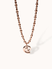 PURELEI Kette Swirl 40-45 in Rosegold
