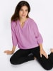 Sieh an! 3/4-Arm-Bluse in orchidee