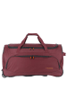 travelite Basics Fresh - Rollenreisetasche 89L 71 cm (gelb) in bordeaux