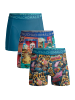 Muchachomalo 3er-Set: Boxershort in Mehrfarbig - für Kinder