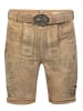 Edelnice Kurze Wildbock Lederhose Adam in natur