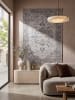 KADIMA DESIGN Teppich Kurzflor VERNANTE waschbar Orientstil Esszimmer Diele in Beige-Grau