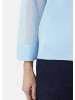 comma Strickpullover langarm in Blau