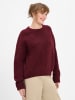 American Vintage Strickpullover mit Alpaka-Anteil Gaspacho Chine in bordeaux - 0001