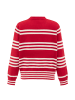 Usha Women Cardigan in Rot Wollweiss