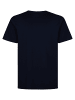 Petrol Industries T-Shirt mit Print aus Bio-Baumwolle in großen Größen gibson in Blau