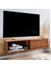 KADIMA DESIGN Lowboard Hängend Sheesham Massivholz 108x25x34 cm TV-Schrank ,