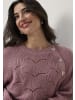 Tamaris Strickpullover in rose mélange