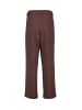 Zero  Casual-Hose mit Gürtel in Black Coffee