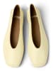 Camper Ballerinas " Casi Myra " in Pastel Gelb