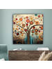 MuchoWow Leinwand Bilder Stilvoller Baum