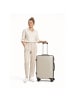 Check.In Paradise 2.0 4 Rollen Trolley M 68 cm mit Dehnfalte in eggshell