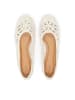 Kazar Ballerinas in Off-white