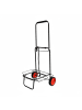 relaxdays Transportwagen in Schwarz/ Rot - 35 kg