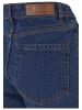 Urban Classics Jeans Shorts in mid indigo washed