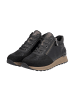 rieker Morokko Low-Top-Sneaker mit Schnürung Schwarz