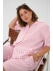 KAFFE curve Kurzarmhemd KClary Regular fit in Ballerina White Henna Stripe