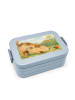 Mr. & Mrs. Panda MEPAL Bentobox Hund Marienkäfer Design ohne Spruch in Blau Pastell