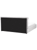 Beliani Doppelbett BAJONNA in Grau - (W) 204 x (H) 102 x (L) 235 cm