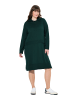 Ulla Popken Strickkleid in smaragdgrün